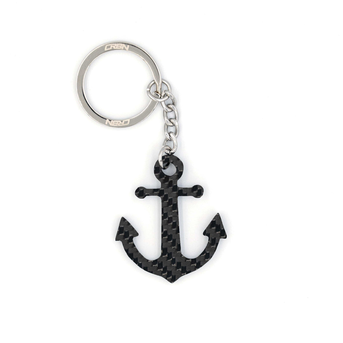Carbon Fiber Anchor Keychain - Personalized Key Gift – CRBN Fiber