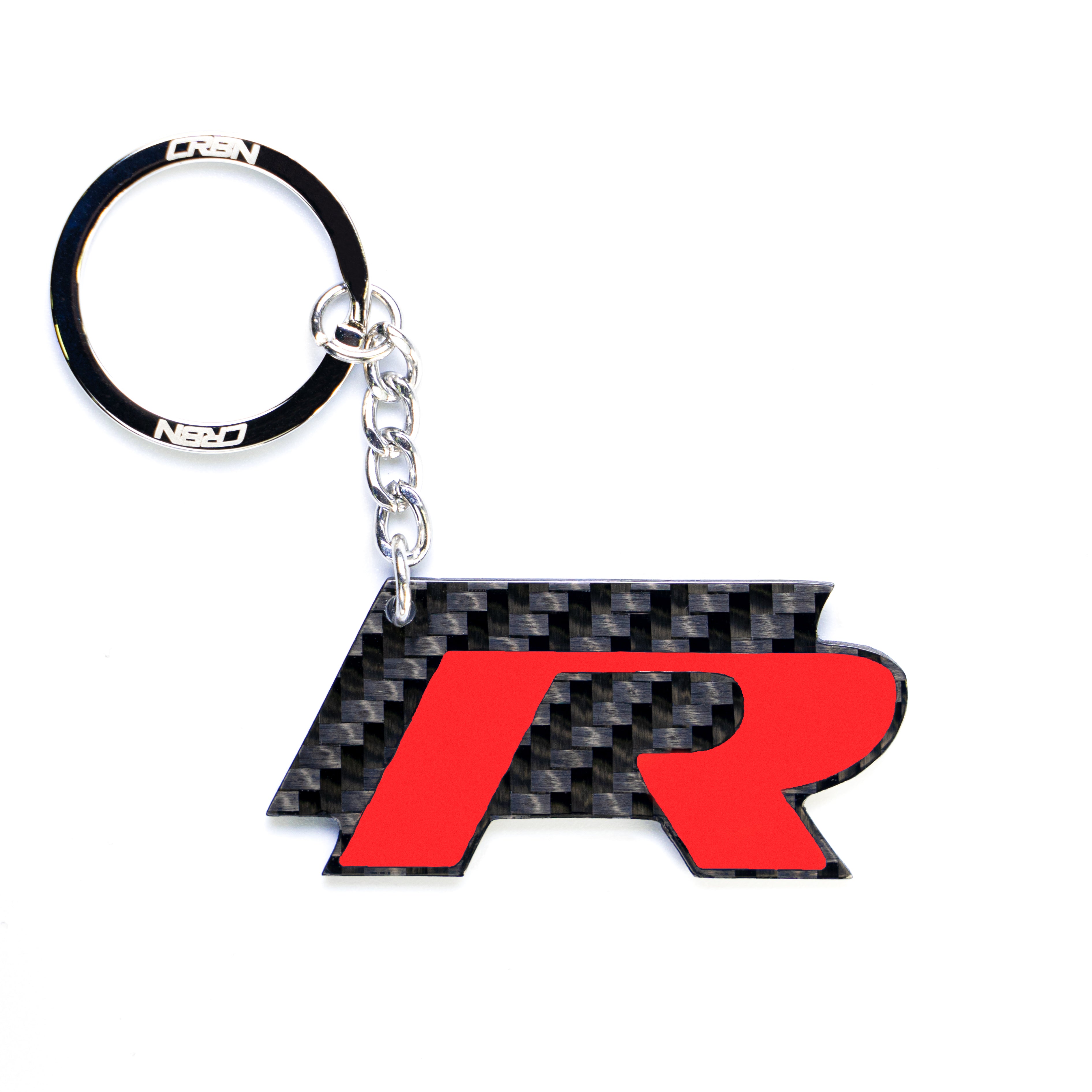 Golf R Badge Keychain – CRBN Fiber