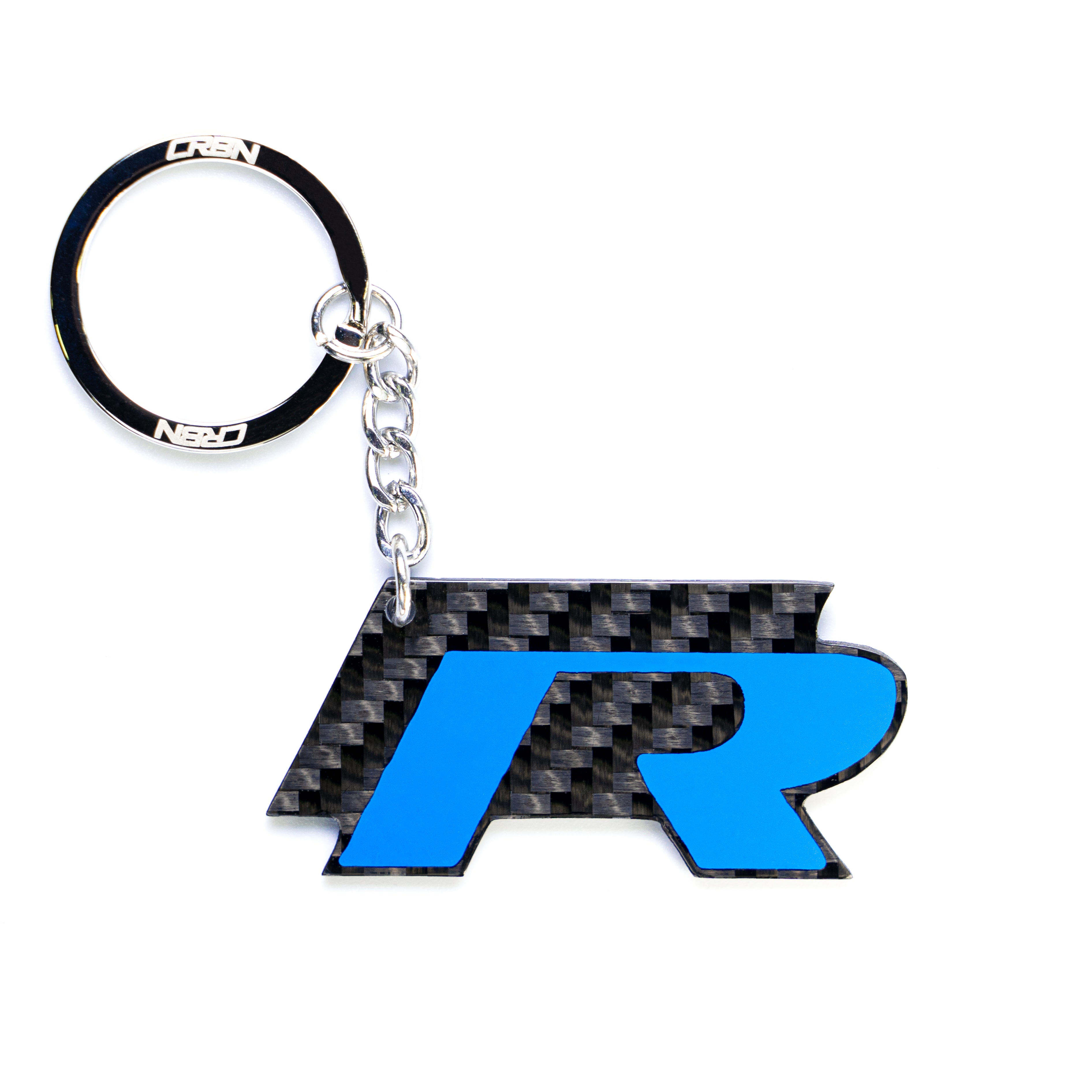 Golf R Keychain R Logo Golf R Badge Keychain – CRBN Fiber