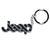 Jeep Logo Carbon Fiber Keychain